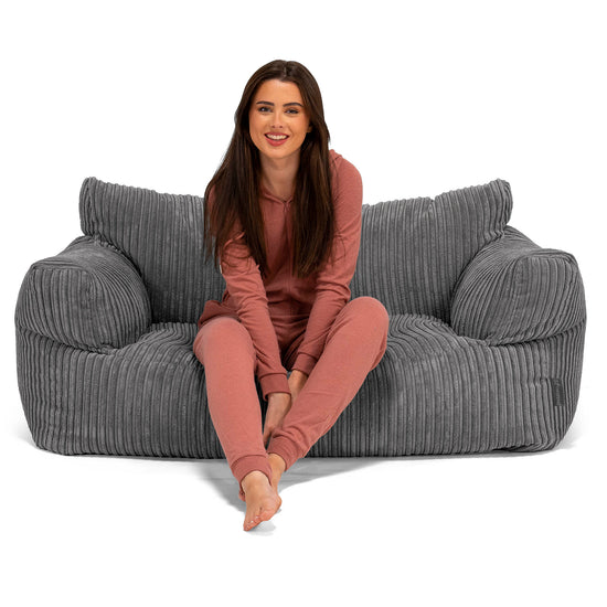 Josephine Saccosekk Sofa - Kordfløyel Skifergrå 03
