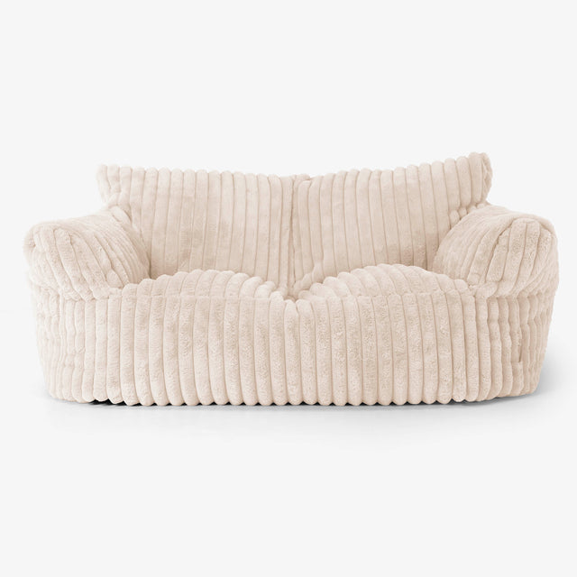 Josephine Saccosekk Sofa - Ultrabehagelig Kord Krem 01