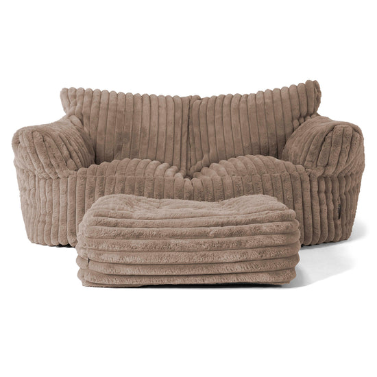 Josephine Saccosekk Sofa - Ultrabehagelig Kord Mink 01