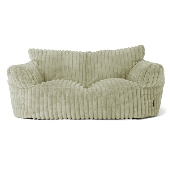 Josephine Saccosekk Sofa - Ultrabehagelig Kord Salviegrønn 01