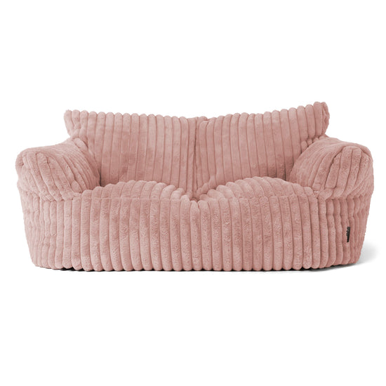 Josephine Saccosekk Sofa - Ultrabehagelig Kord Støvete Rosa 01