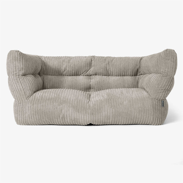 Albert 2-seter Saccosekk Sofa 2.0 - Kordfløyel Mink 01