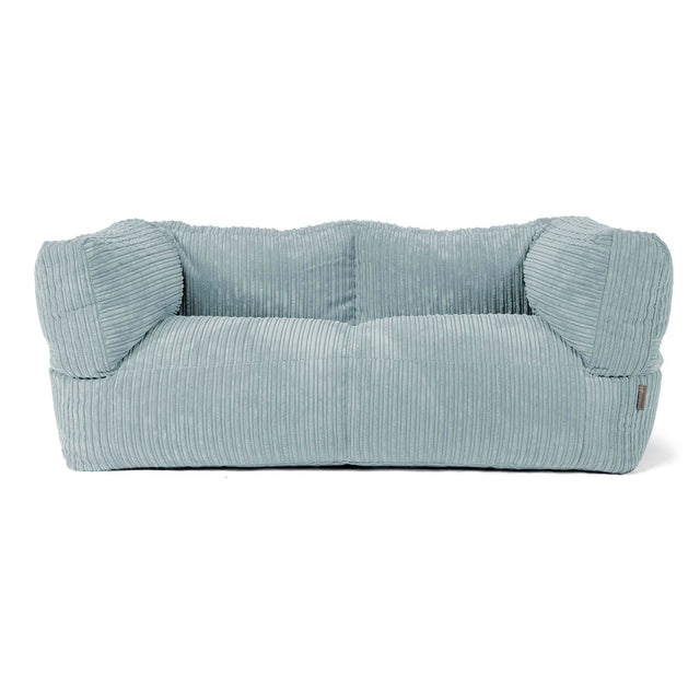 Albert 2-seter Saccosekk Sofa - Kordfløyel Mintgrønn 01
