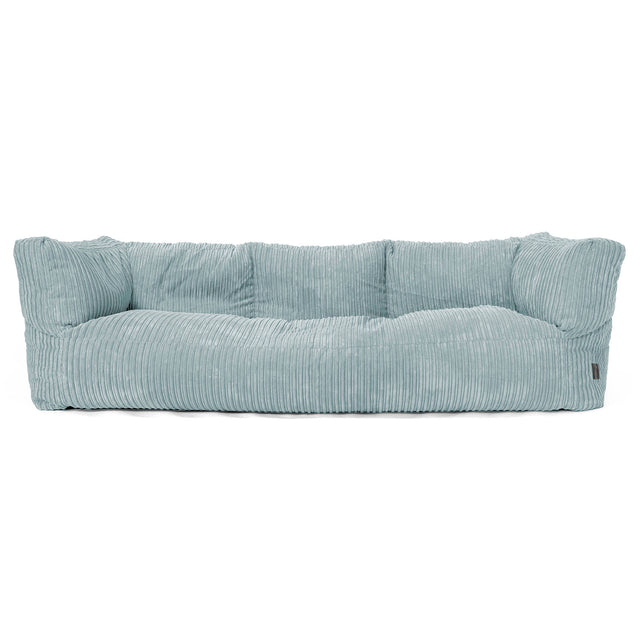 Albert 3-seter Saccosekk Sofa - Kordfløyel Mintgrønn 01