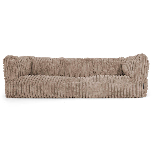 Albert 3-seter Saccosekk Sofa - Ultrabehagelig Kord Mink 01