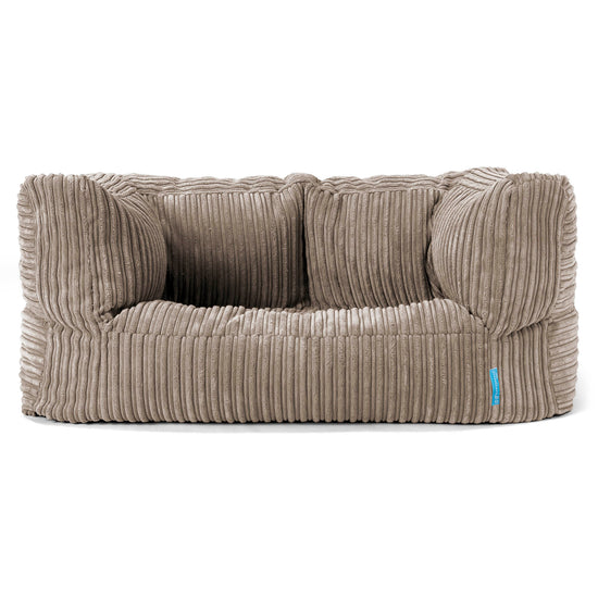 Albert Barnesofa-saccosekk 2-6 år - Kordfløyel Duegrå 01