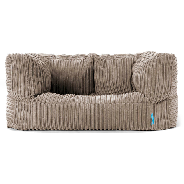 Albert Barnesofa-saccosekk 2-6 år - Kordfløyel Duegrå 01