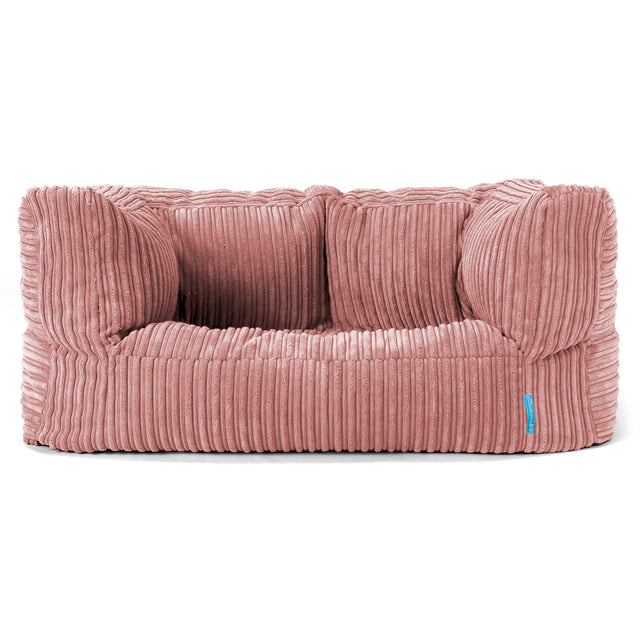 Albert Barnesofa-saccosekk 2-6 år - Kordfløyel Fersken 01