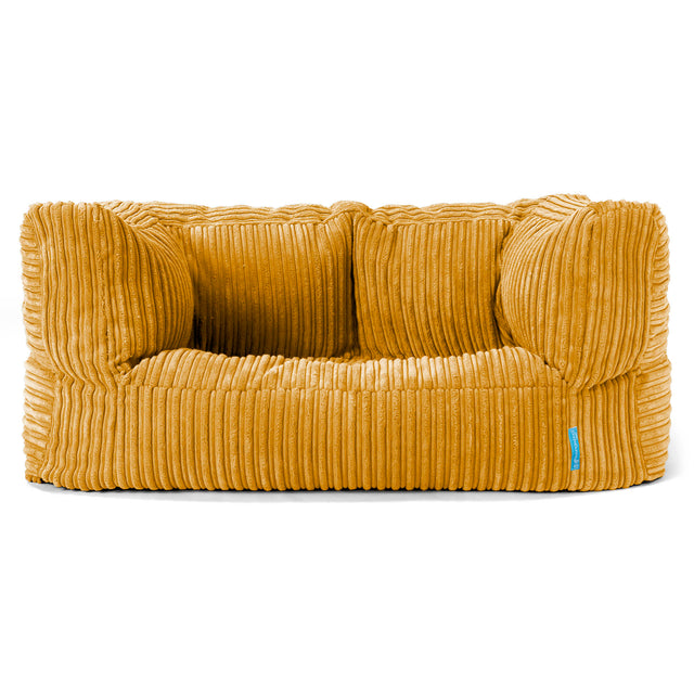 Albert Barnesofa-saccosekk 2-6 år - Kordfløyel Gylden Honning 01