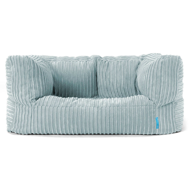 Albert Barnesofa-saccosekk 2-6 år - Kordfløyel Mintgrønn 01