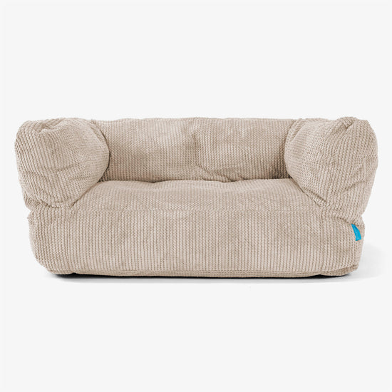 Albert Barnesofa-saccosekk 2-6 år - Pom-pom Elfenben 01