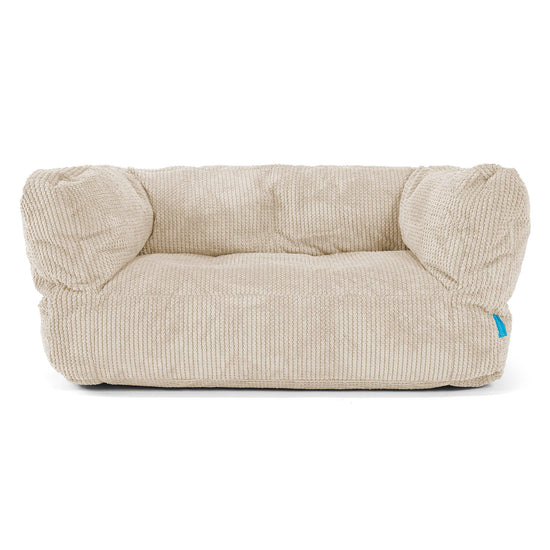 Albert Barnesofa-saccosekk 2-6 år - Pom-pom Elfenben 01