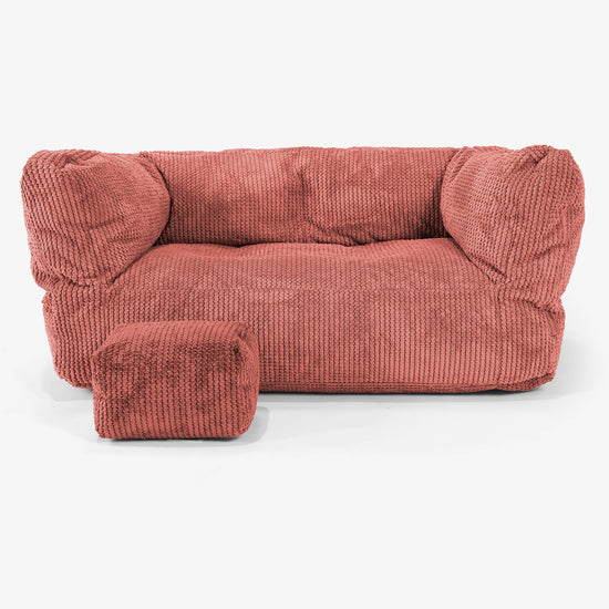 Albert Barnesofa-saccosekk 2-6 år - Pom-pom Gresskaroransje 02