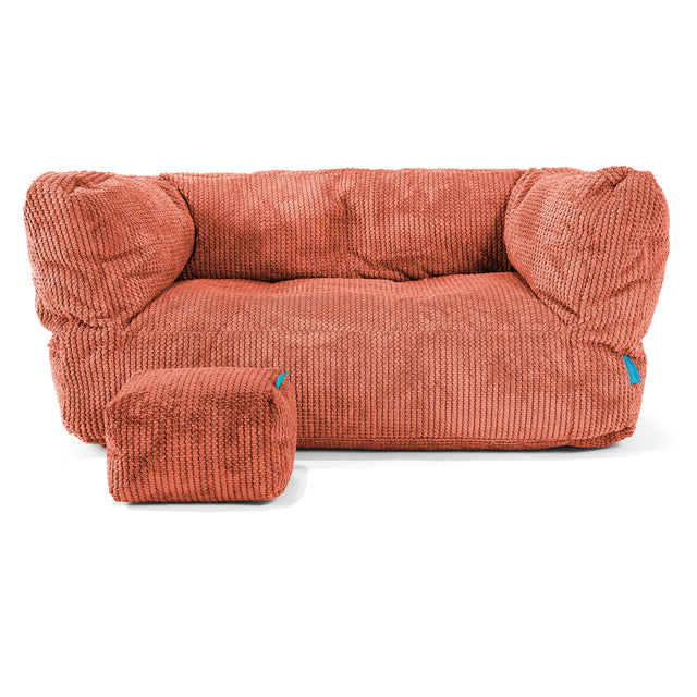 Albert Barnesofa-saccosekk 2-6 år - Pom-pom Gresskaroransje 02