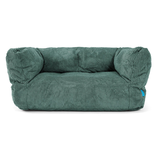 Albert Barnesofa-saccosekk 2-6 år - Pom-pom Mosegrønn 01