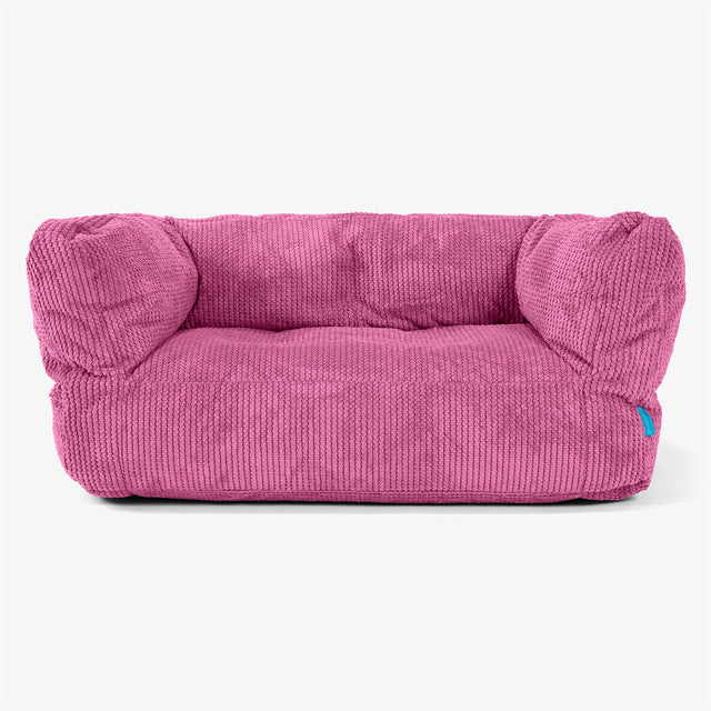Albert Barnesofa-saccosekk 2-6 år - Pom-pom Rosa 01