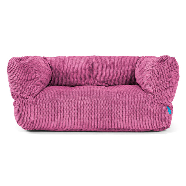 Albert Barnesofa-saccosekk 2-6 år - Pom-pom Rosa 01