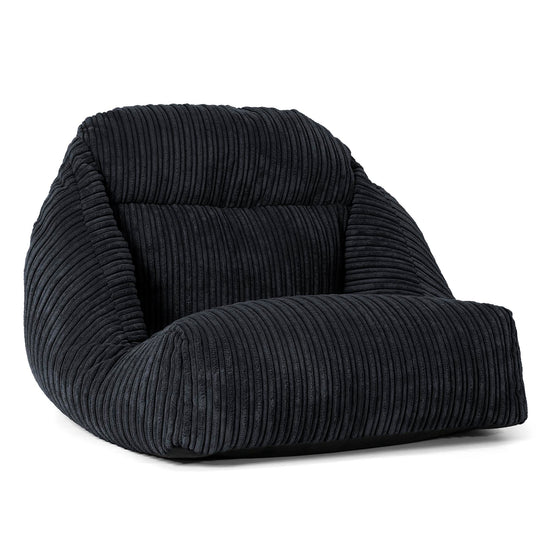 Aya Gulvstol Saccosekk - Kordfløyel Svart 01