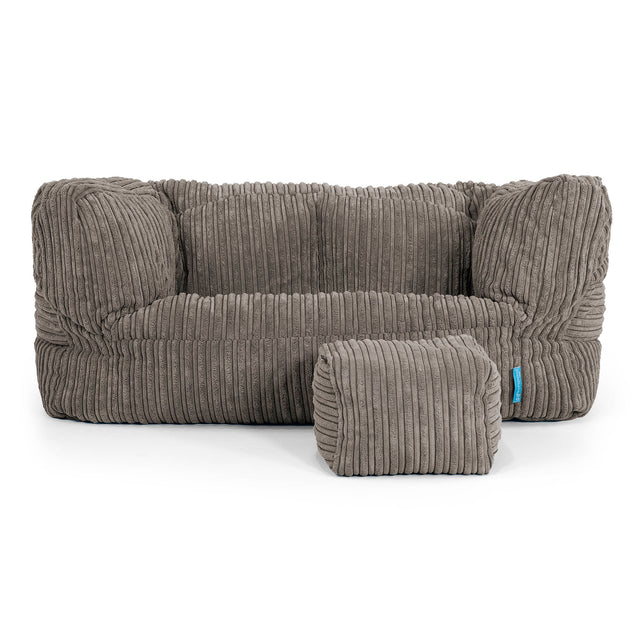 Albert Barnesofa-saccosekk 2-6 år - Kordfløyel Grafitt 02