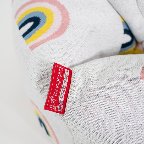 Klassisk Sakkosekk til Barn 1-5 år - Strikket Regnbue 02