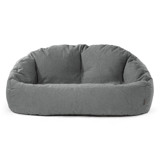 Bubble Sofa-saccosekk - Bouclé Grå 01