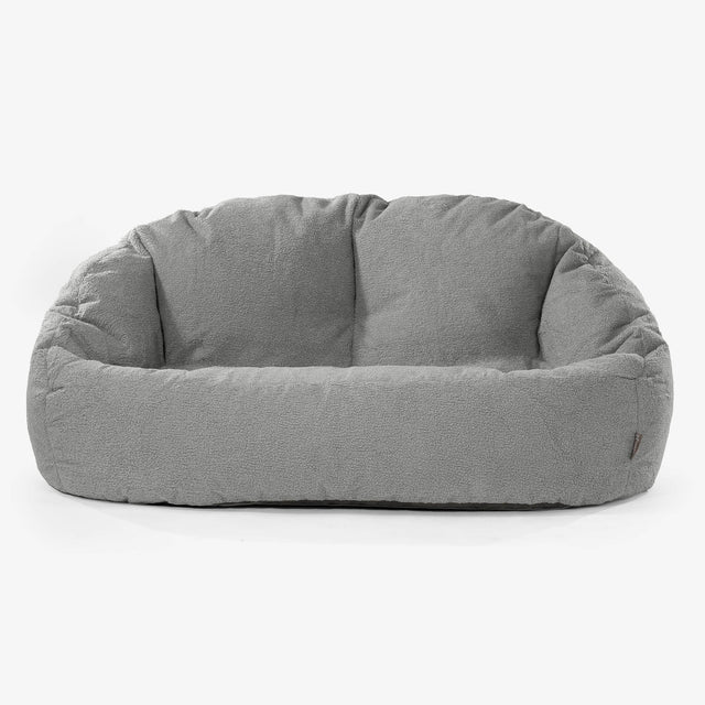 Bubble Sofa-saccosekk - Bouclé Grå 01