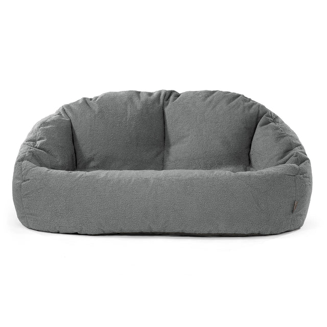 Bubble Sofa-saccosekk - Bouclé Grå 01