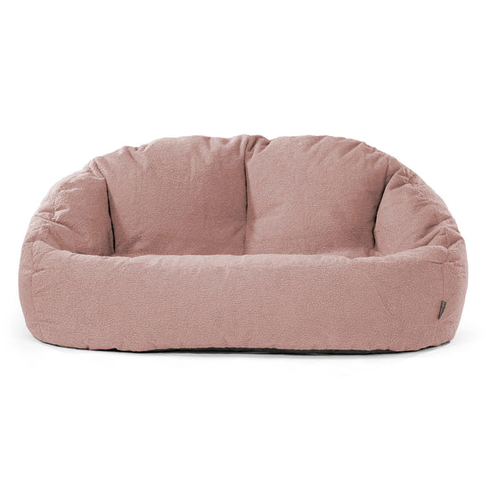 Bubble Sofa-saccosekk - Bouclé Rosa 01