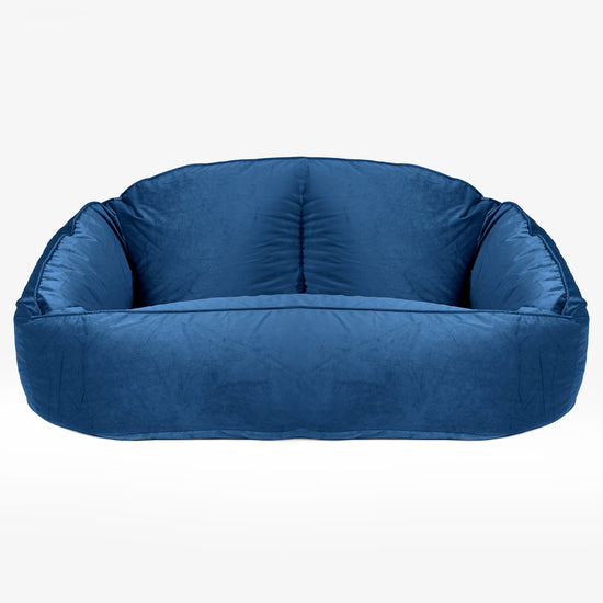 Bubble Sofa-saccosekk - Fløyel Grafitt 04