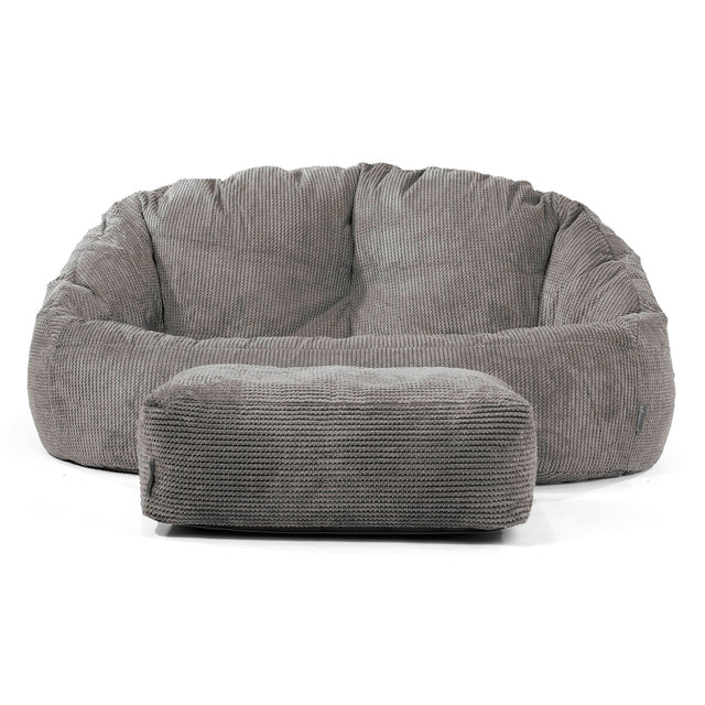 Bubble Sofa-saccosekk - Pom-pom Koksgrå 02