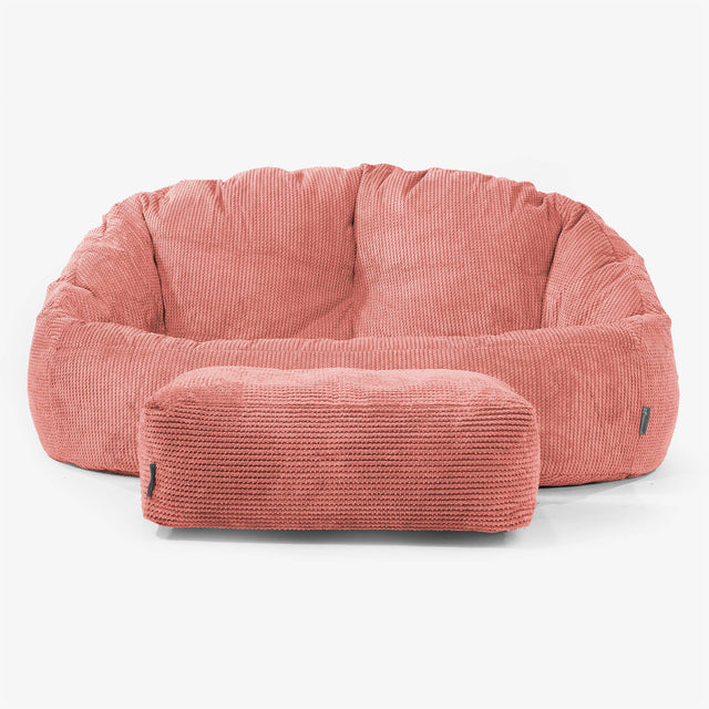 Bubble Sofa-saccosekk - Pom-pom Gresskaroransje 02