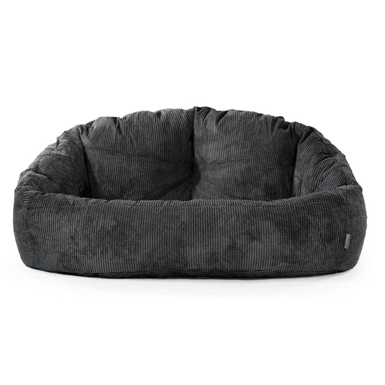 Bubble Sofa-saccosekk - Pom-pom Svart 01