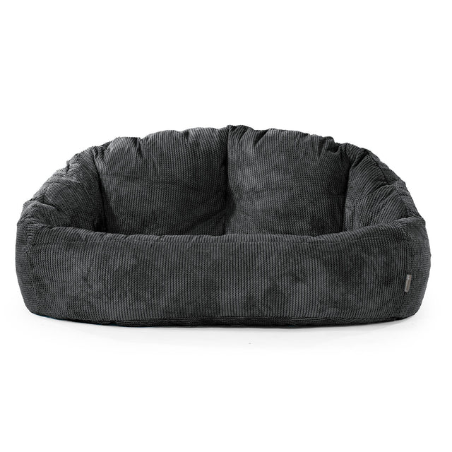 Bubble Sofa-saccosekk - Pom-pom Svart 01