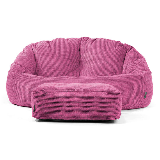 Bubble Sofa-saccosekk - Pom-pom Rosa 02