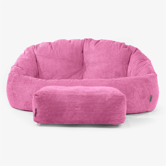 Bubble Sofa-saccosekk - Pom-pom Rosa 02