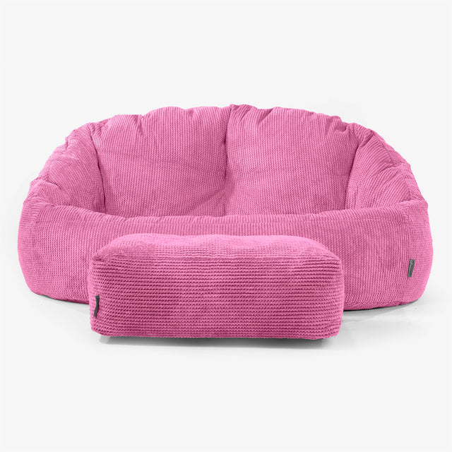 Bubble Sofa-saccosekk - Pom-pom Rosa 02