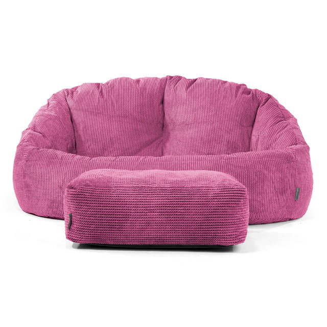 Bubble Sofa-saccosekk - Pom-pom Rosa 02