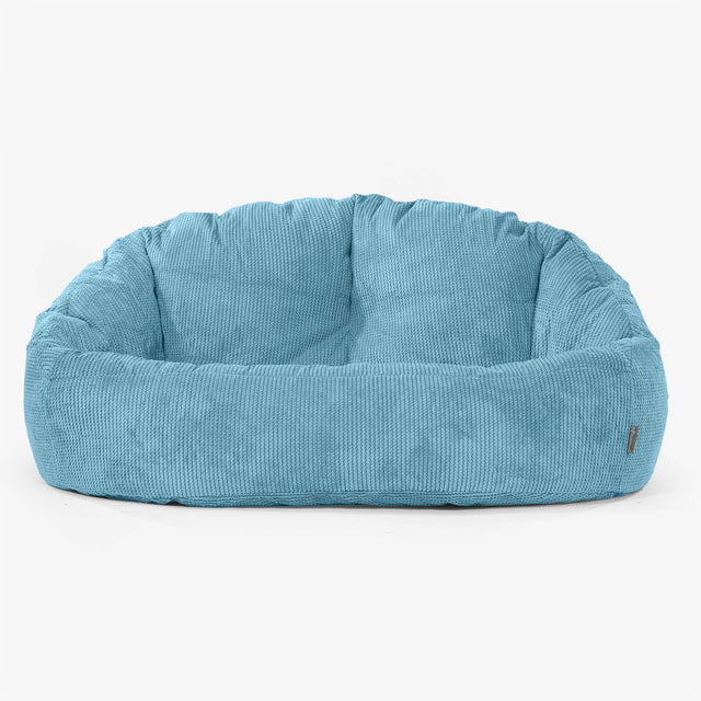 Bubble Sofa-saccosekk - Pom-pom Turkis 01