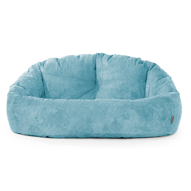 Bubble Sofa-saccosekk - Pom-pom Turkis 01