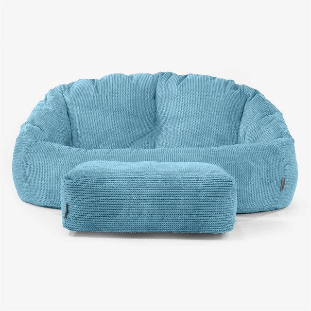 Bubble Sofa-saccosekk - Pom-pom Turkis 02
