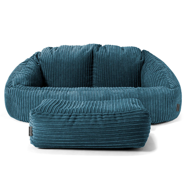 Bubble Sofa-saccosekk - Kordfløyel Marineblå 02