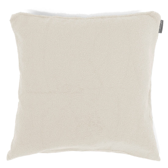 Ekstra Stor Putetrekk 70 x 70cm - Bouclé Elfenben 01