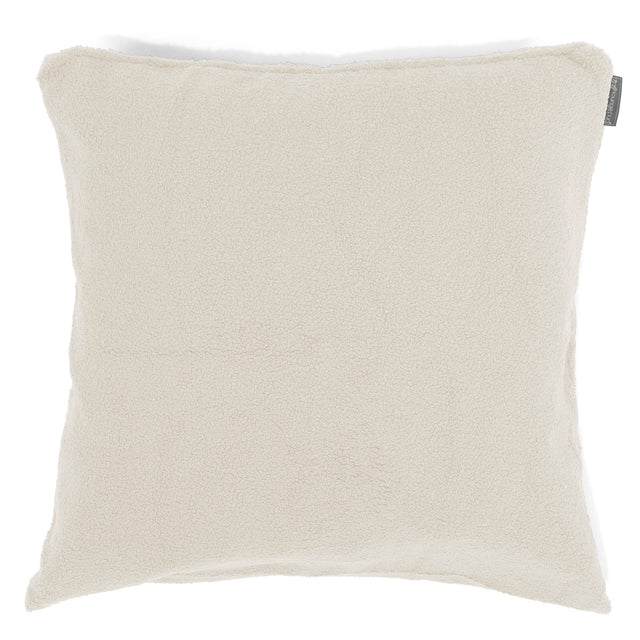 Ekstra Stor Putetrekk 70 x 70cm - Bouclé Elfenben 01
