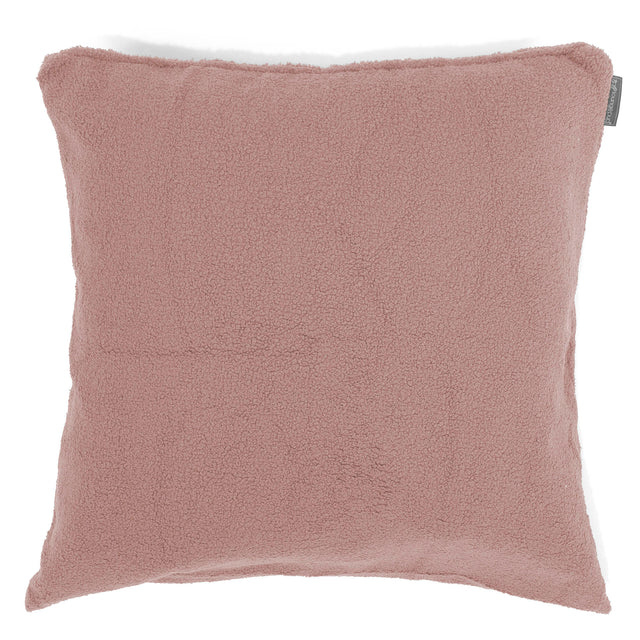 Ekstra Stor Putetrekk 70 x 70cm - Bouclé Rosa 01