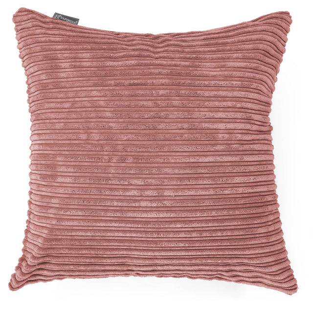 Ekstra Stor Putetrekk 70 x 70cm - Kordfløyel Fersken 01