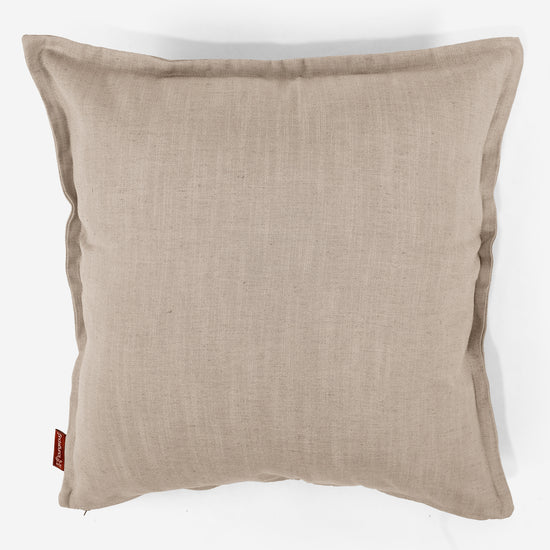 Ekstra Stor Putetrekk 70 x 70cm - Linen Look Krem 01