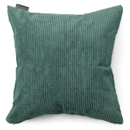 Ekstra Stor Putetrekk 70 x 70cm - Pom-pom Mosegrønn 01