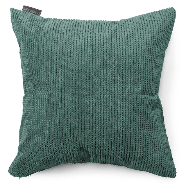 Ekstra Stor Putetrekk 70 x 70cm - Pom-pom Mosegrønn 01