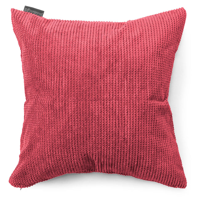 Ekstra Stor Putetrekk 70 x 70cm - Pom-pom Pastellrød 01