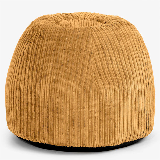 Ergonomisk Kontor-pouf Stol - Kordfløyel Gylden Honning - 01